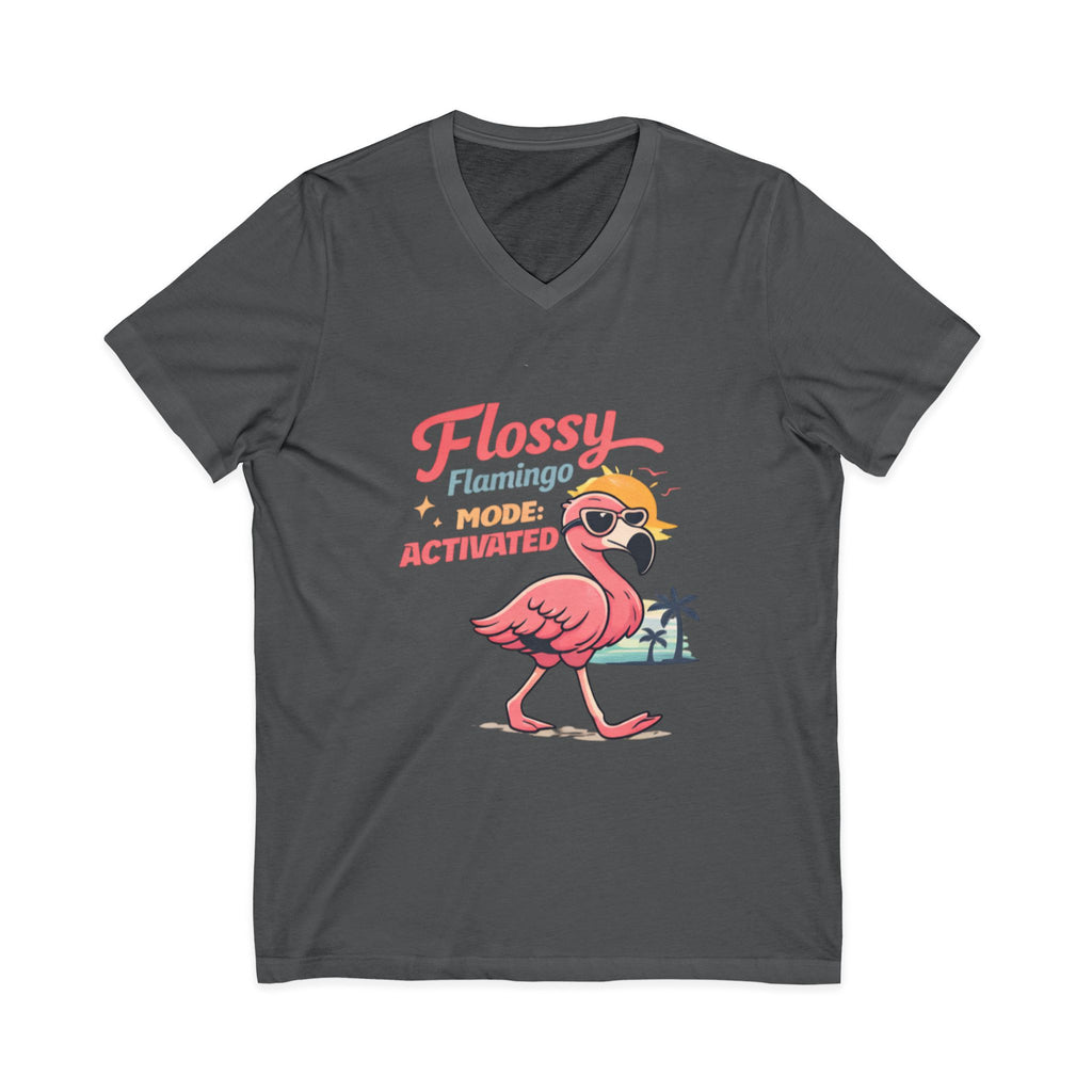 Unisex Jersey Short Sleeve V-Neck Tee