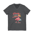 Unisex Jersey Short Sleeve V-Neck Tee