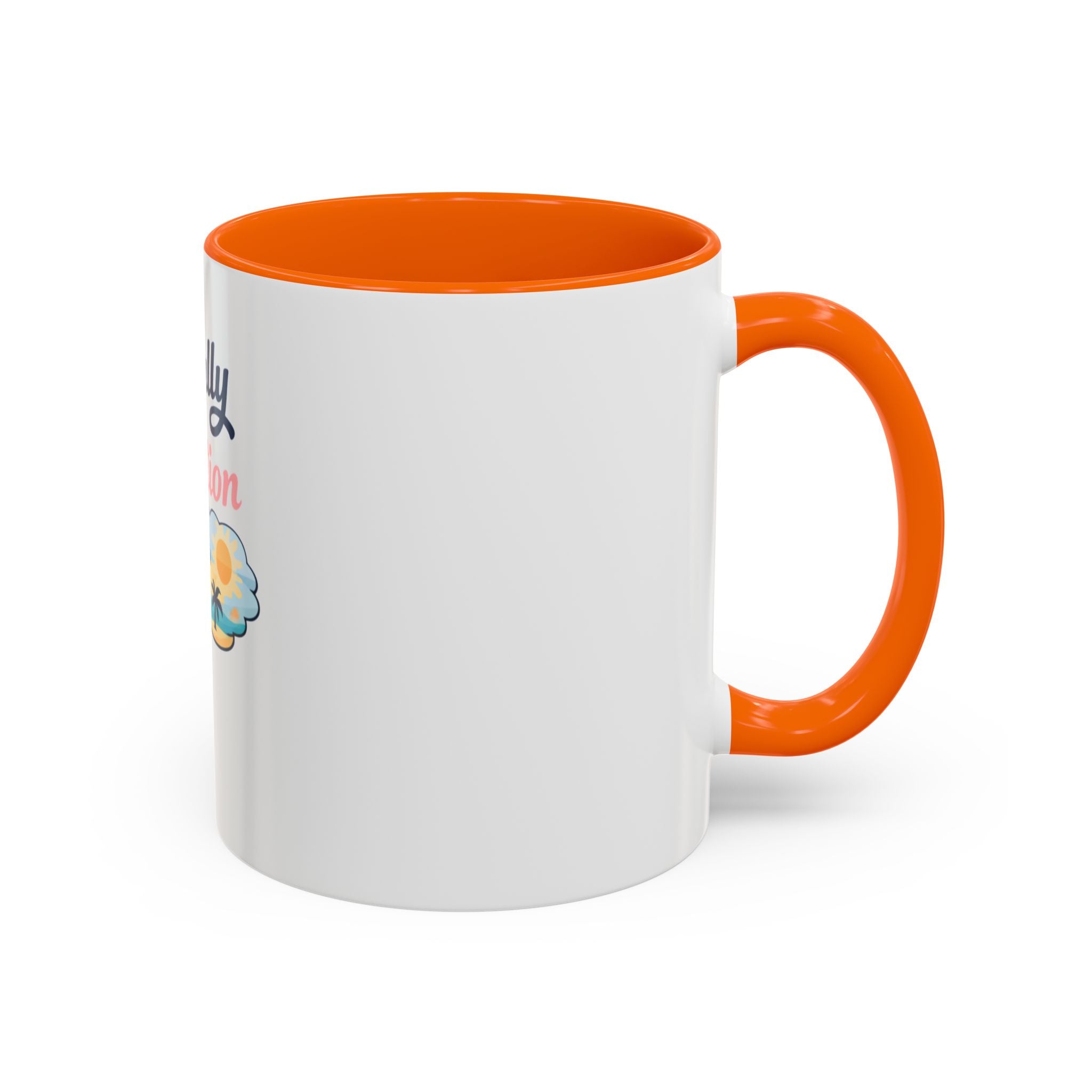 Mentally on Vacation Coffee Mug — Flamingo Palm Beach Tropical 11/15oz Accent Mug