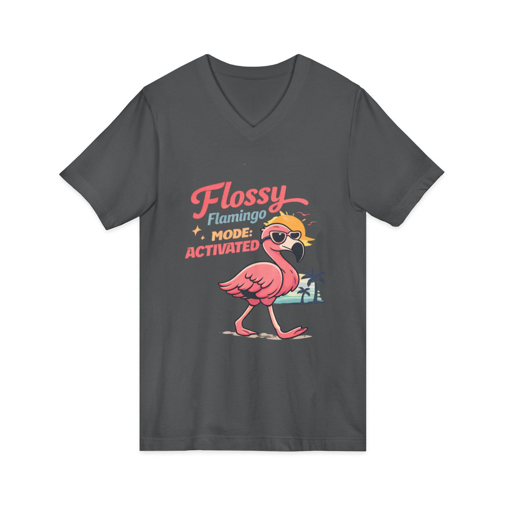 Unisex Jersey Short Sleeve V-Neck Tee